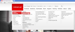 DOWNLOADING ORACLE