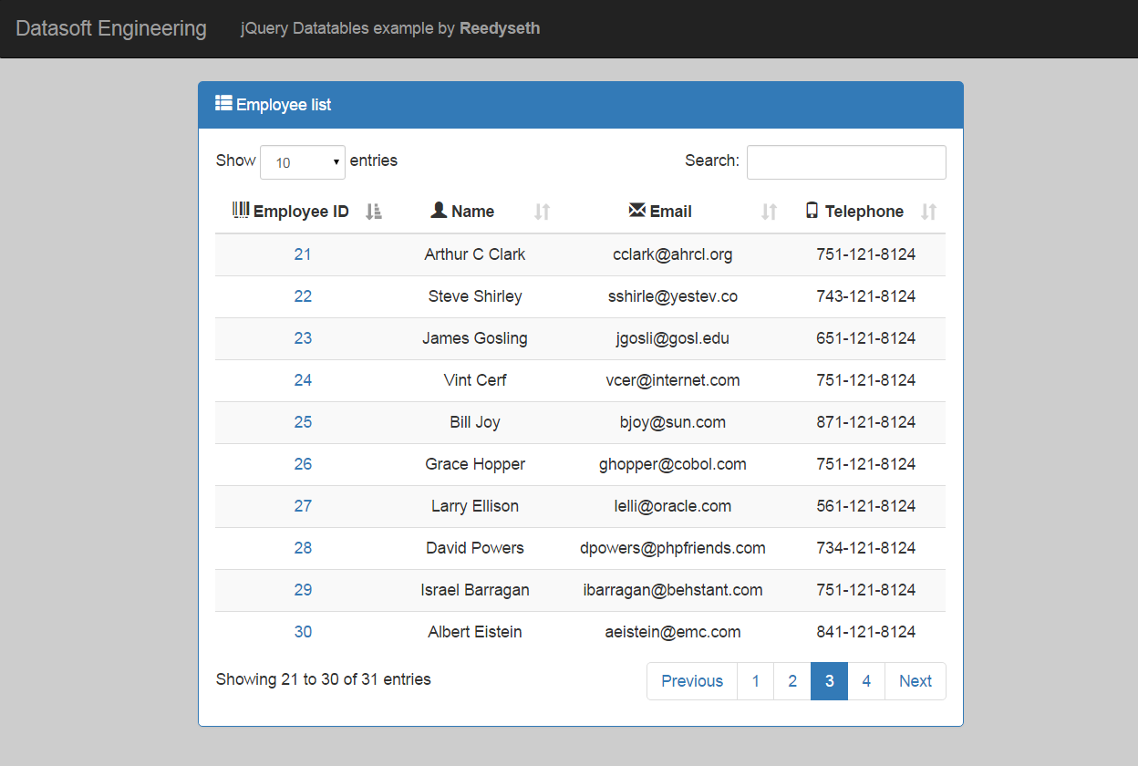 Menampilkan Data Mysql Dengan Php Dan Plugin Jquery Datatables My Xxx 2496